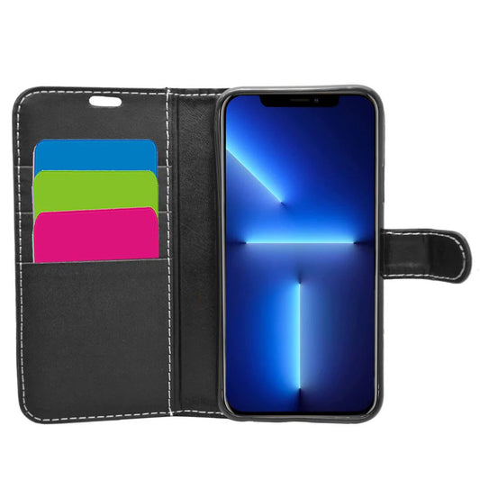 TechProtect Book Wallet Case - Black