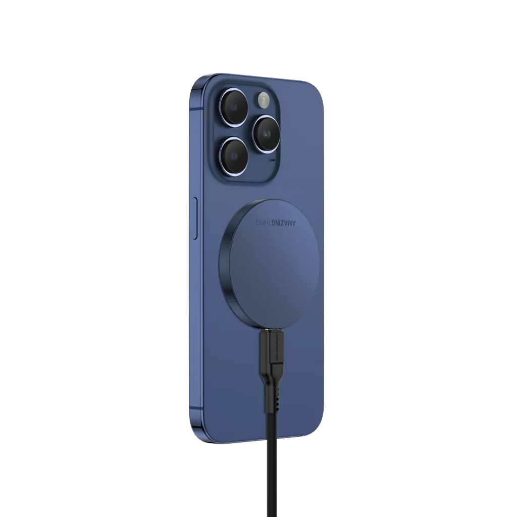 AMAZINGthing - Thunder Pro - 1.2m 15W USB-C to USB-C MagSafe Detachable Cable - Blue