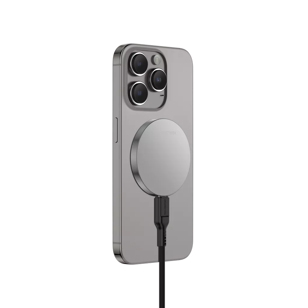 AMAZINGthing - Thunder Pro - 1.2m 15W USB-C to USB-C MagSafe Detachable Cable - Grey