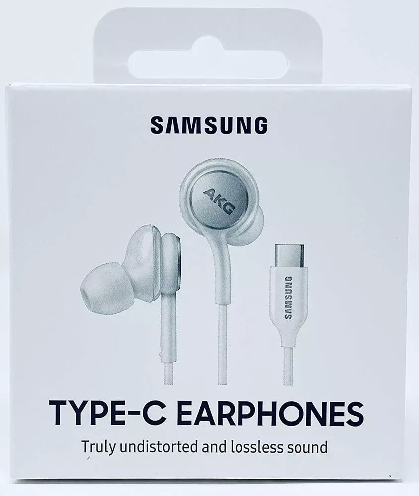 Samsung - USB-C AKG Wired Earphones - White