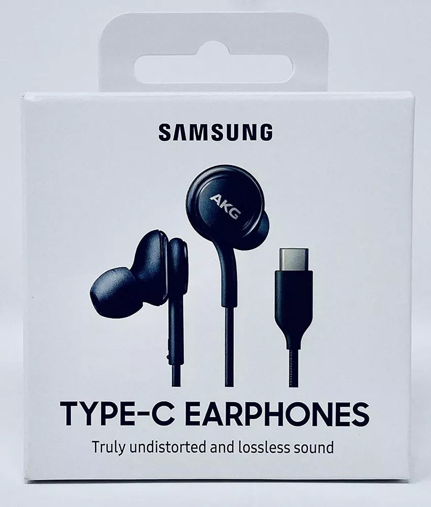 Samsung - USB-C AKG Wired Earphones - Black