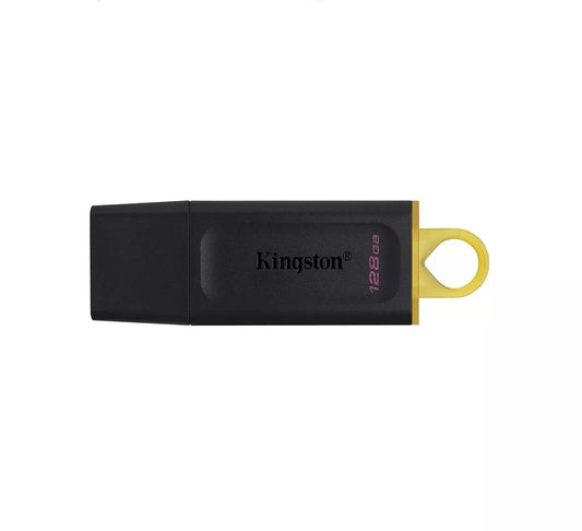 Kingston - DataTraveller Exodia USB 3.2 Flash Drive with Protective Cap & Keyring - 128GB