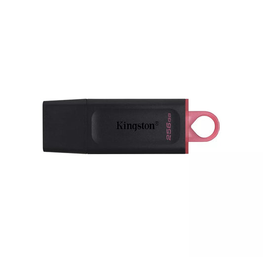 Kingston - DataTraveller Exodia USB 3.2 Flash Drive with Protective Cap & Keyring - 256GB