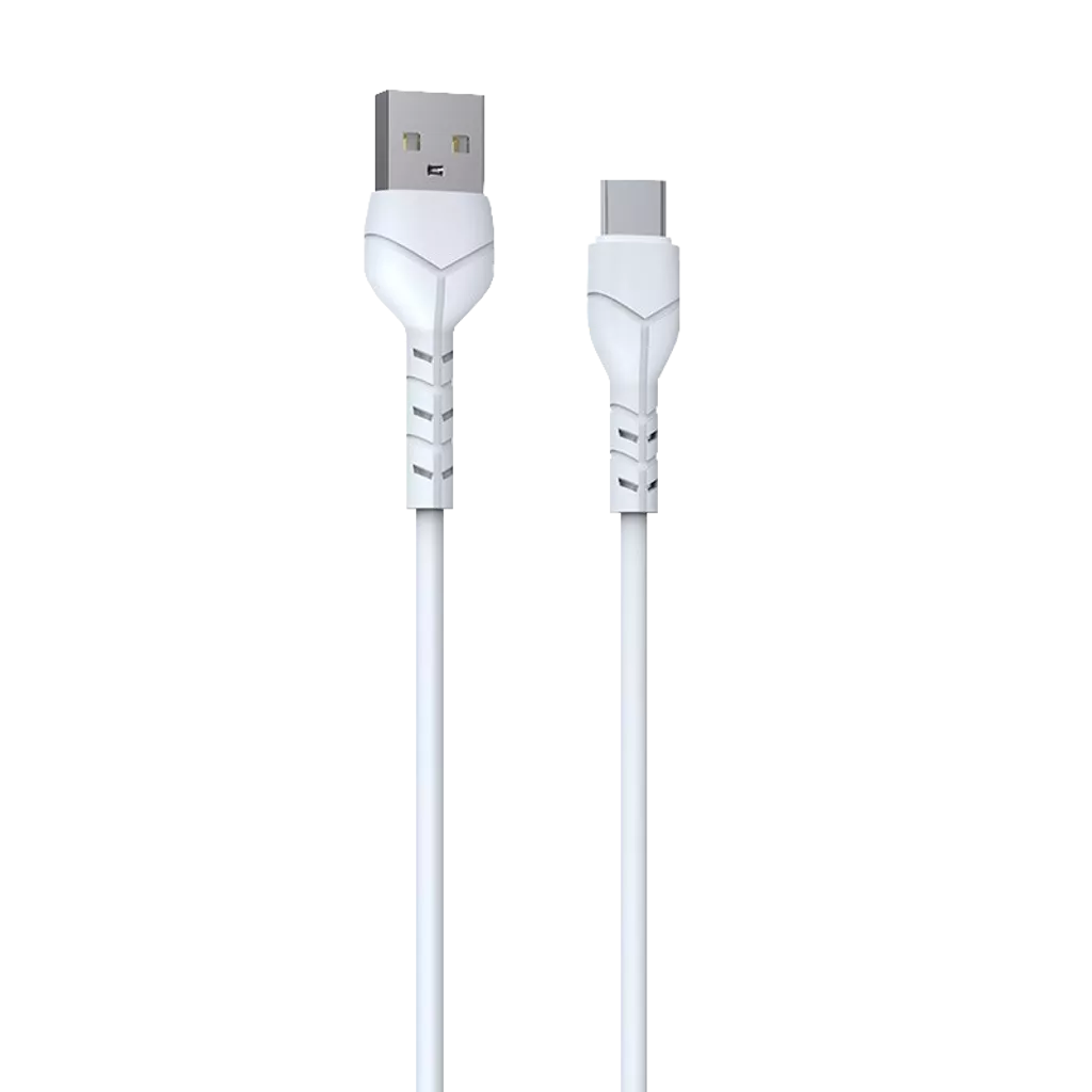 Devia - 10,000mAh Kintone Dual Port LED Indicator Powerbank - White