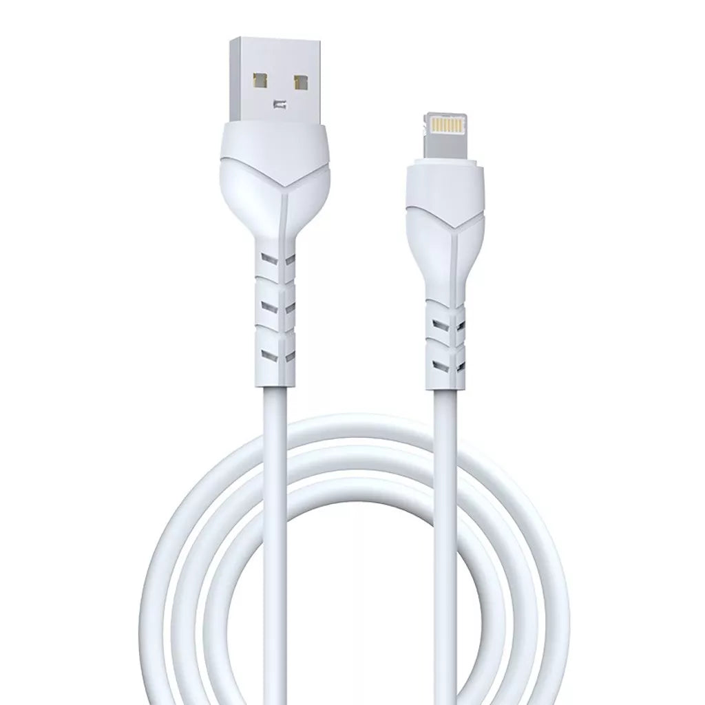 Devia - 10,000mAh Kintone Dual Port LED Indicator Powerbank - White