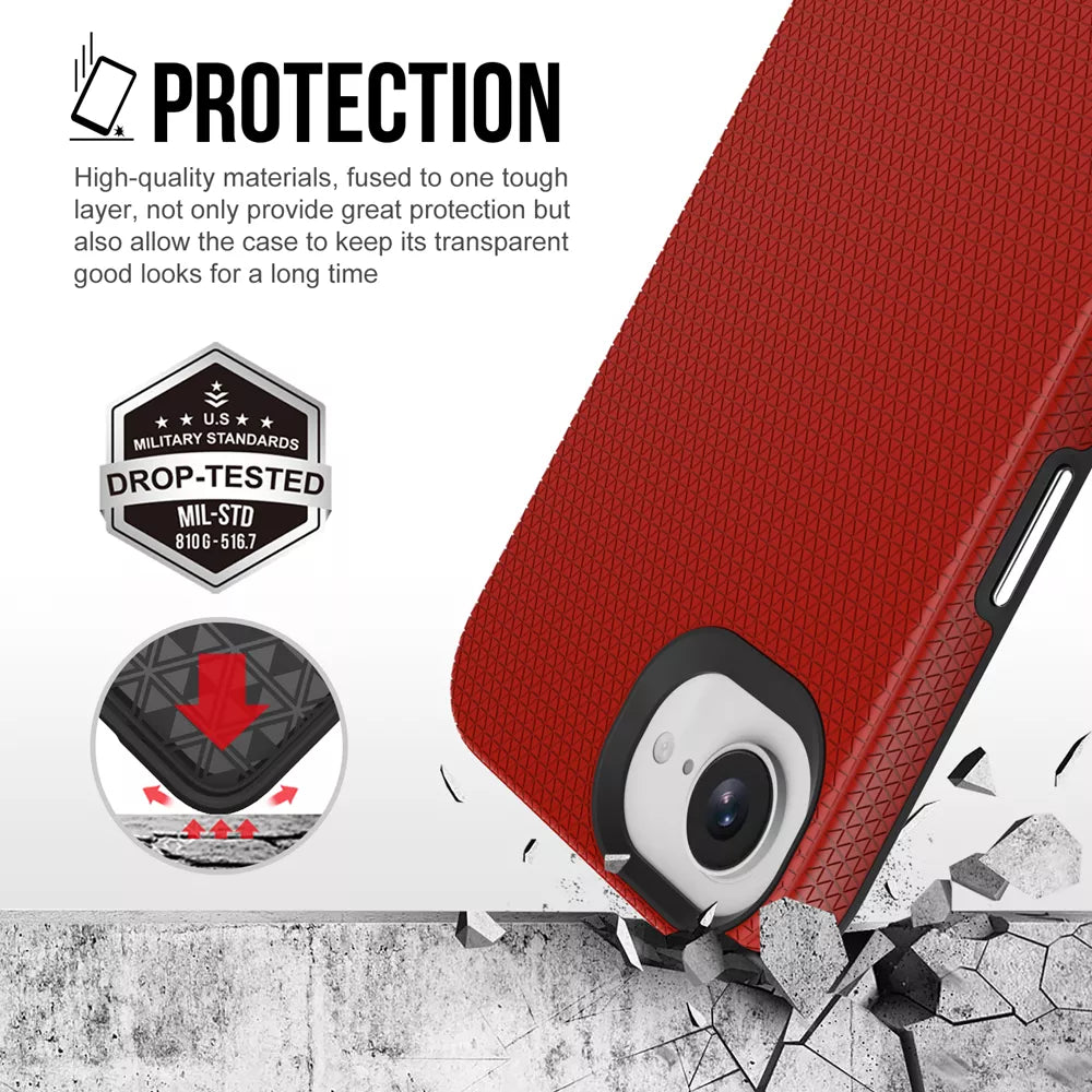 Xquisite ProGrip 4ft Drop Tested Case - Red