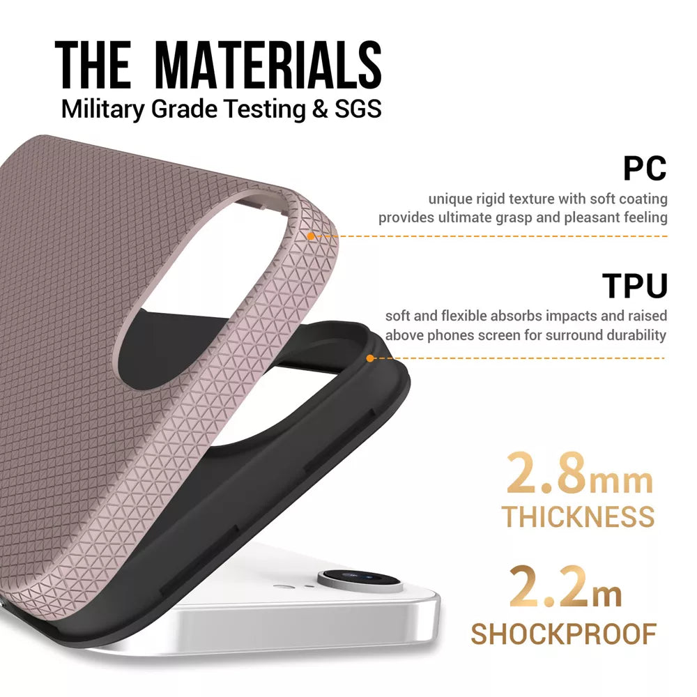 Xquisite ProGrip 4ft Drop Tested Case - Rose Gold