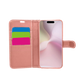 TechProtect Book Wallet Case - Rose Gold