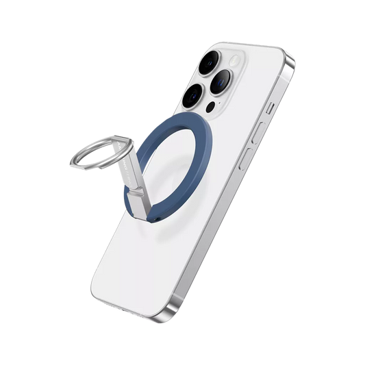 AMAZINGthing - Titan - Universal Magnetic MagSafe Phone Grip with Adjustable Stand - Blue