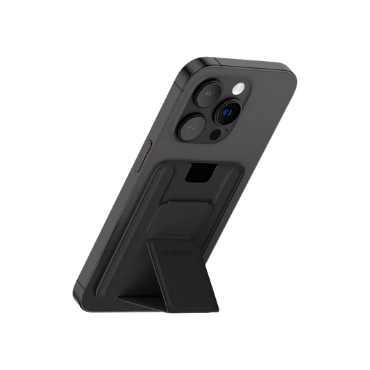 AMAZINGthing - Marsix Pro - Magnetic MagSafe Phone Grip, Wallet & Stand - Black