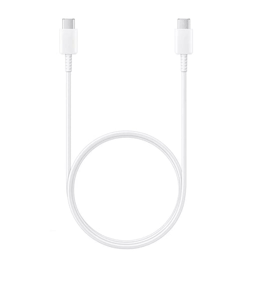 Samsung - 1m (60W) USB-C to USB-C Data Cable - White