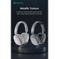 Devia - EarBass Pro2 - ANC On-Ear Wireless Headphones - Dark Grey