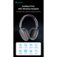 Devia - EarBass Pro2 - ANC On-Ear Wireless Headphones - Dark Grey