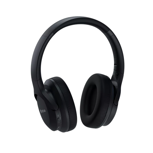 Devia - EarBass Pro - ANC Foldable On-Ear Wireless Headphones - BlacK