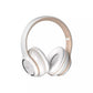 Devia - Kintone Foldable On-Ear Wireless HD Headphones - White
