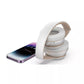 Devia - Kintone Foldable On-Ear Wireless HD Headphones - White