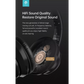 Devia - Kintone Foldable On-Ear Wireless HD Headphones - PURPLE