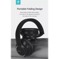 Devia - Kintone Foldable On-Ear Wireless HD Headphones - PURPLE