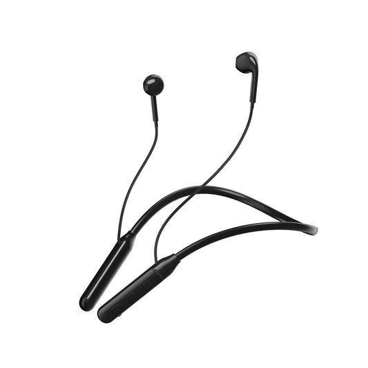 Devia - Bluetooth Magnetic HD Earphones Silicone Neckband - Black