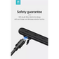 Devia - Bluetooth Magnetic HD Earphones Silicone Neckband - Black