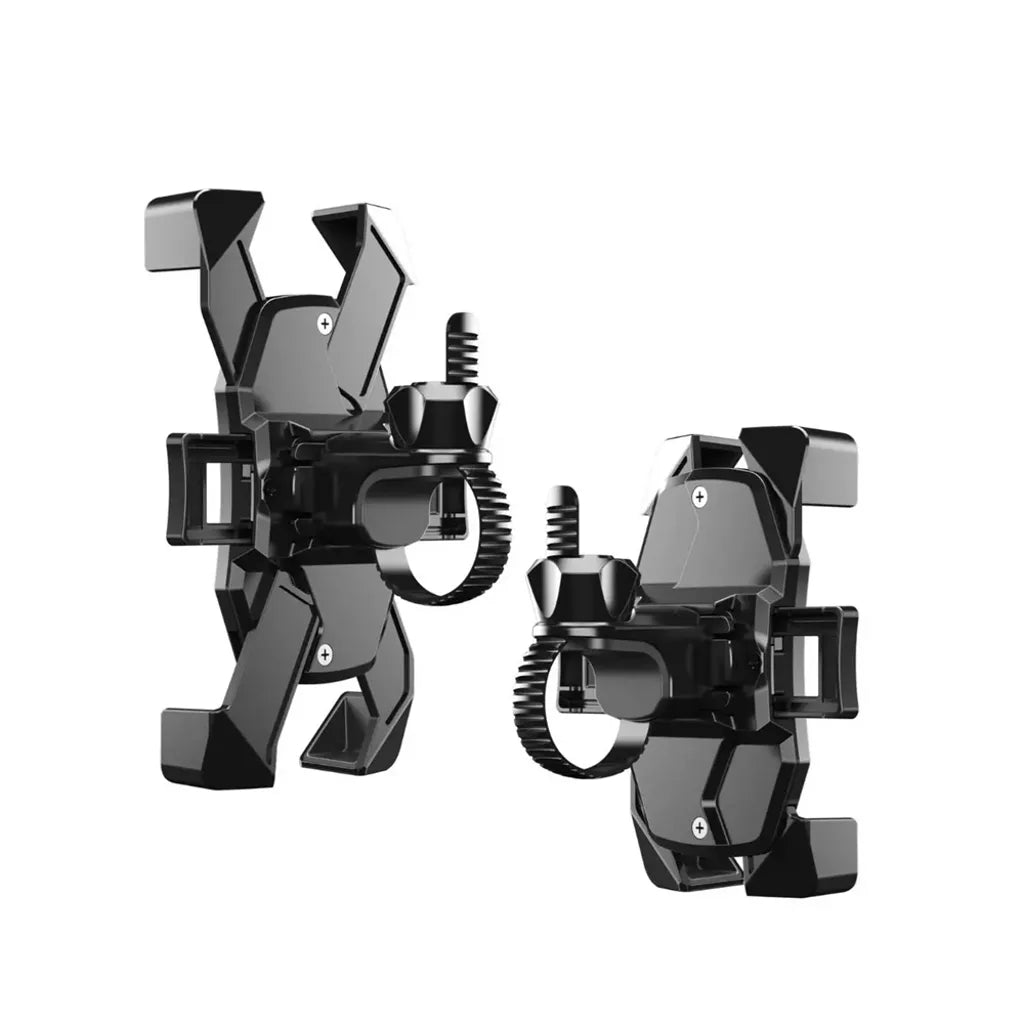 Devia - Universal Motorcycle, Bike & E-Scooter Mount Holder - Black