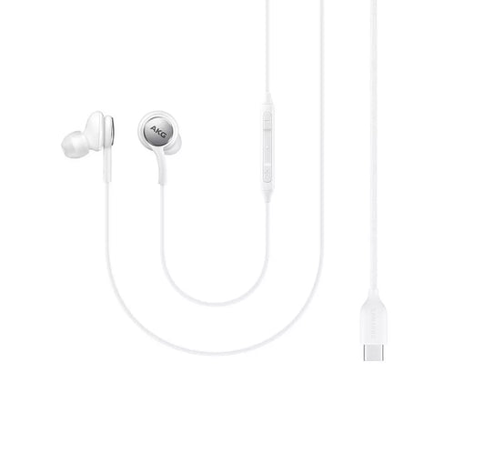 Samsung - USB-C AKG Wired Earphones - White