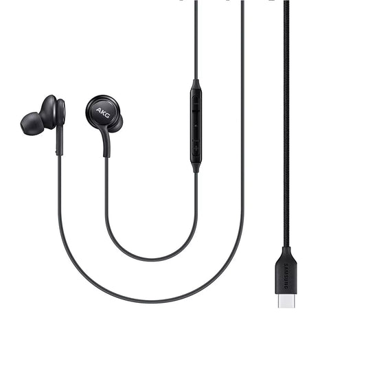 Samsung - USB-C AKG Wired Earphones - Black