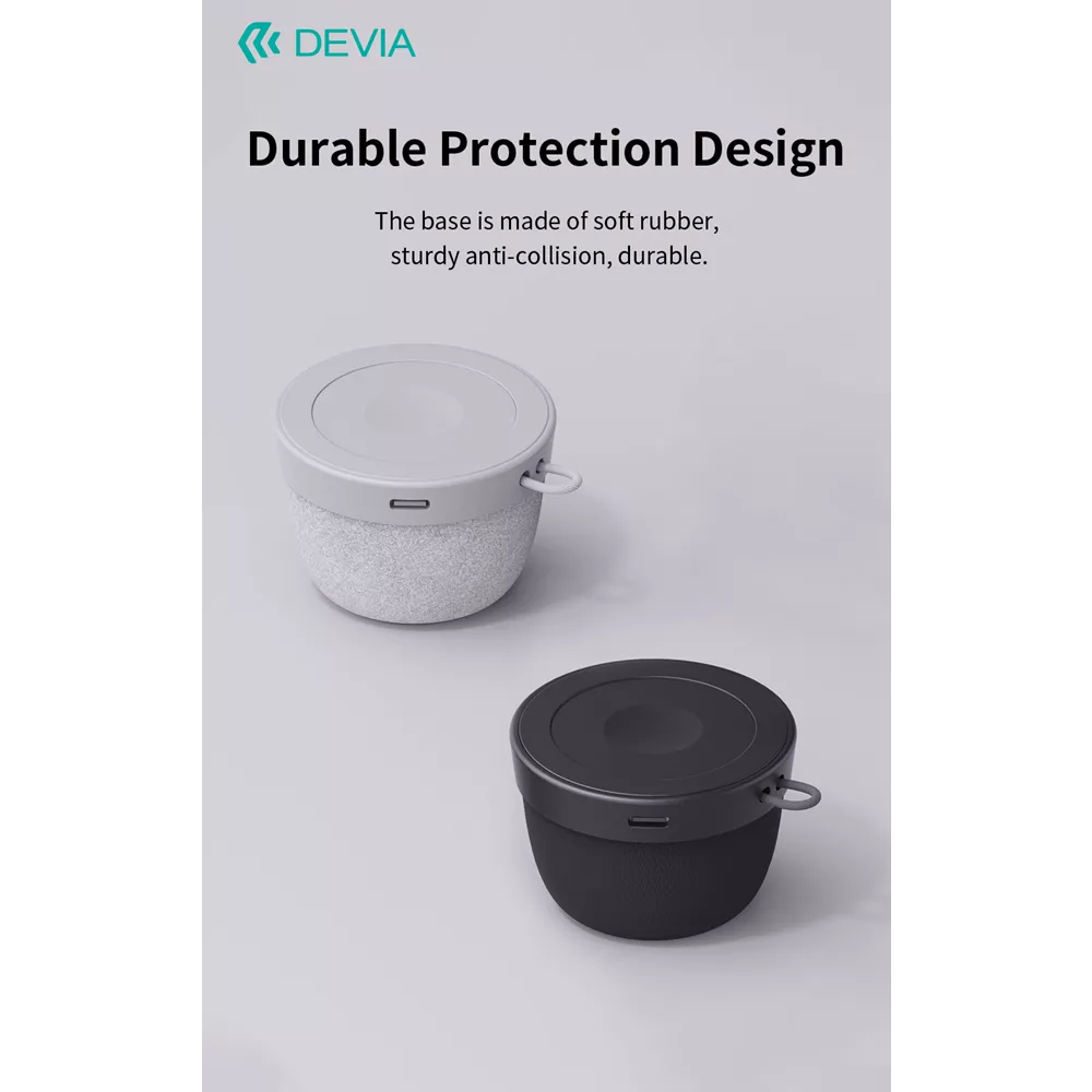 Devia - 5W Mini Multi-Surface MagSafe Bluetooth Wireless Speaker - Black