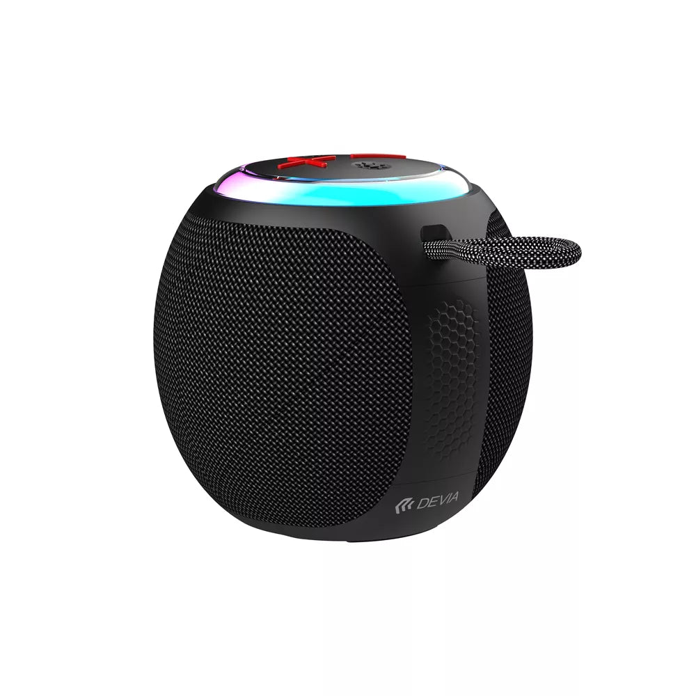 Devia - 5W SoundLite1 Bluetooth Wireless Speaker - Black