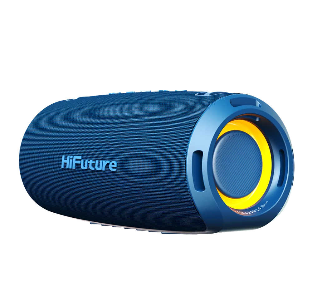 HiFuture - Gravity - 45W Waterproof Bluetooth Speaker - Blue