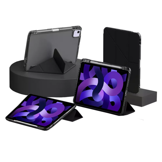 Mutural - Clear-Pro Case for iPad Pro 13 (2025) & iPad Pro 13 (2024) - Black