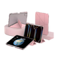 Mutural - Clear-Pro Case for iPad 10 (2022) & iPad 11 (2025) - Pink