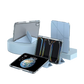 Mutural - Clear-Pro Case for iPad 10 (2022) & iPad 11 (2025) - Sky Blue