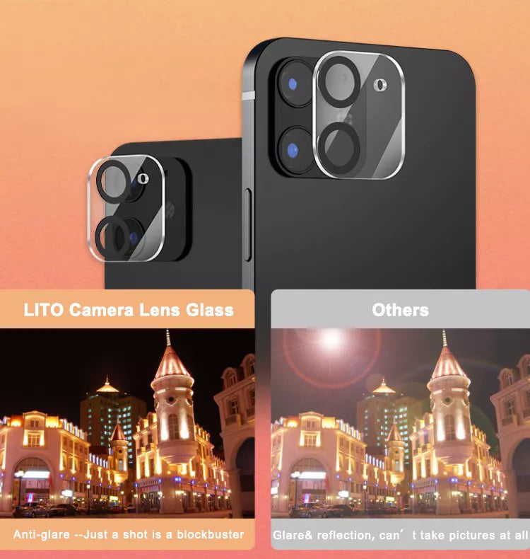 Lito - Full Glass Camera Lens Protector
