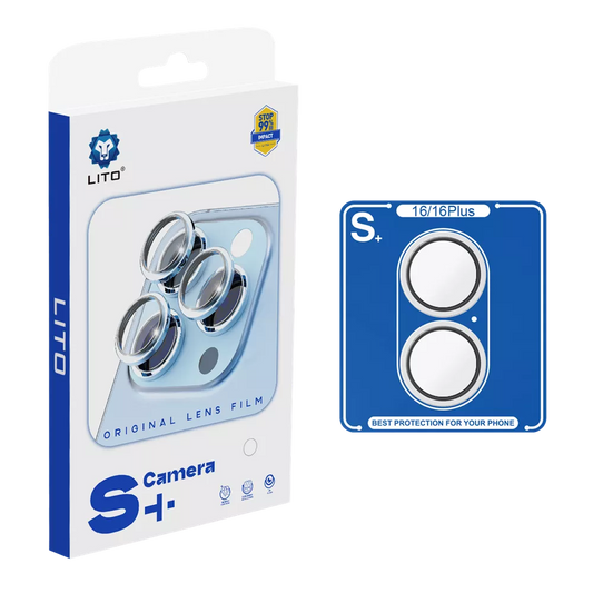 Lito - Individual Camera Ring Glass Protector - Silver