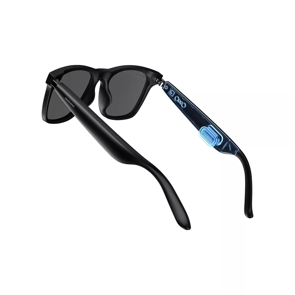Devia - Lite1 - True Wireless Smart Sunglasses & Magnetic Charging - Black