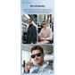Devia - Lite1 - True Wireless Smart Sunglasses & Magnetic Charging - Black
