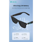 Devia - Lite1 - True Wireless Smart Sunglasses & Magnetic Charging - Black