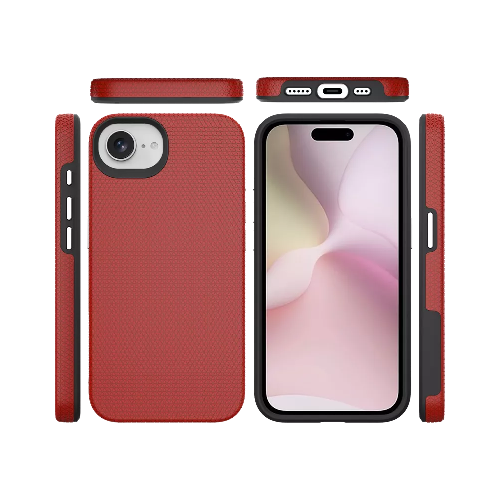 Xquisite ProGrip 4ft Drop Tested Case - Red