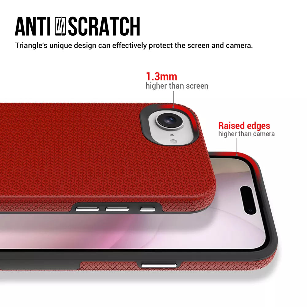 Xquisite ProGrip 4ft Drop Tested Case - Red