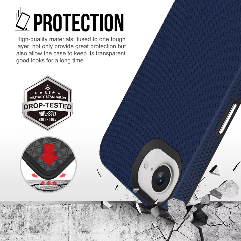 Xquisite ProGrip 4ft Drop Tested Case - Blue