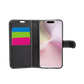 TechProtect Book Wallet Case - Black